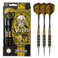 Harrows Mens Vodoo Brass Darts Steel Tip, Yellow/Black, 23G