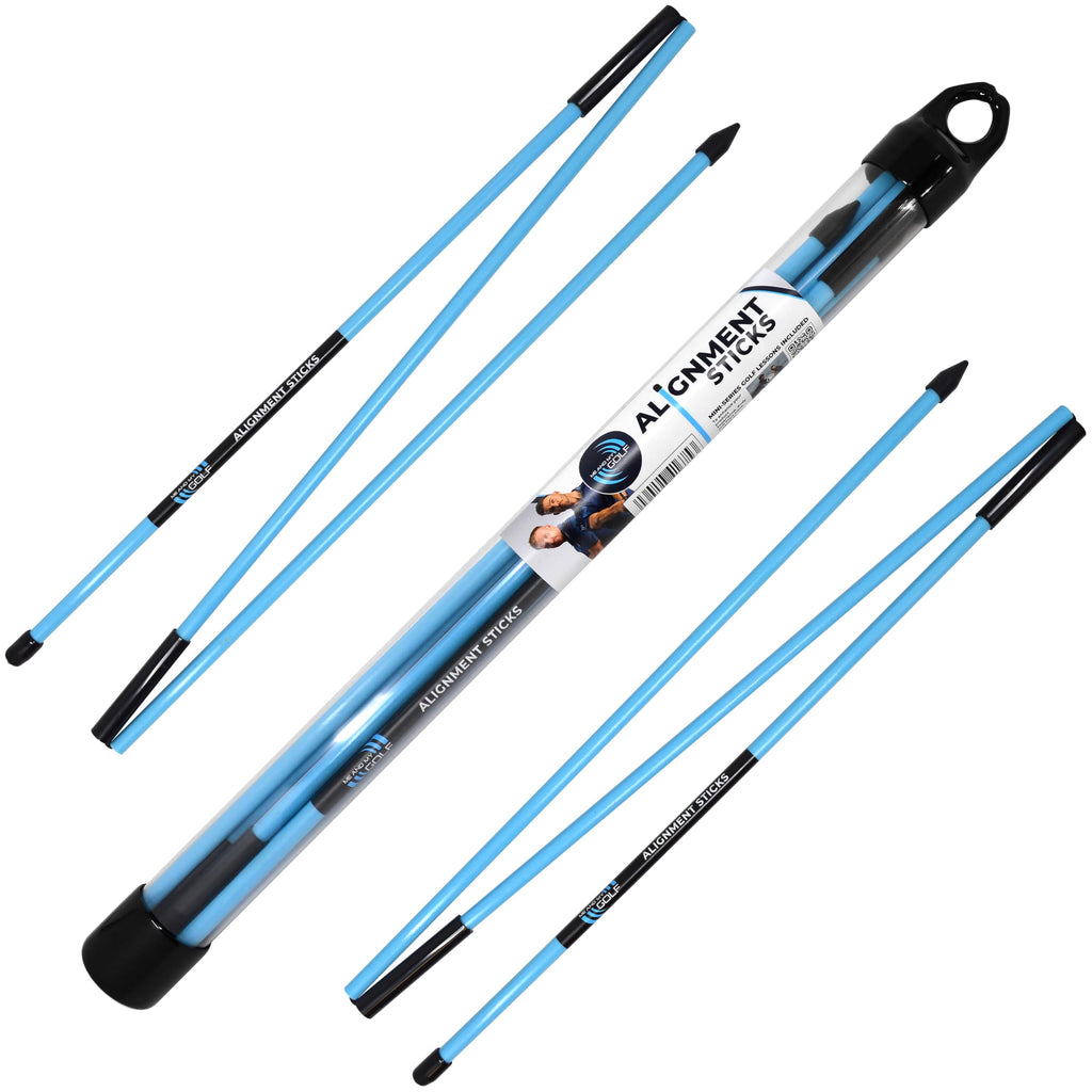 Me And My Golf Alignment Training Sticks - Includes Instructional Training Videos