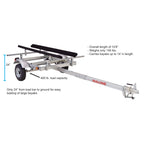 Malone Ecolight 1-Boat Kayak Trailer Package