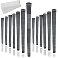 Karma Revolution Black/White Jumbo Golf Grips, 13 Pack with 13 Golf Grip Tape Strips