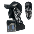 Coolnes - Uv Sun Protection Neck Drape Adjustable Multifunctional 2 In 1 Face Covering For Outdoor Fishing - Unisex Camouflage