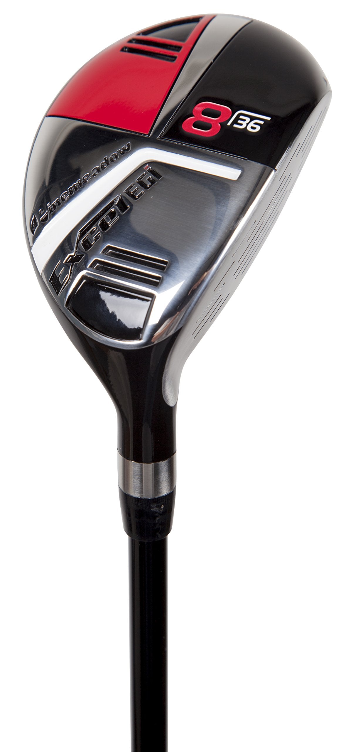 Pinemeadow Golf Men'S Excel Egi Hybrid Club, Graphite, 45-Degree, Regular, Right Hand,Black
