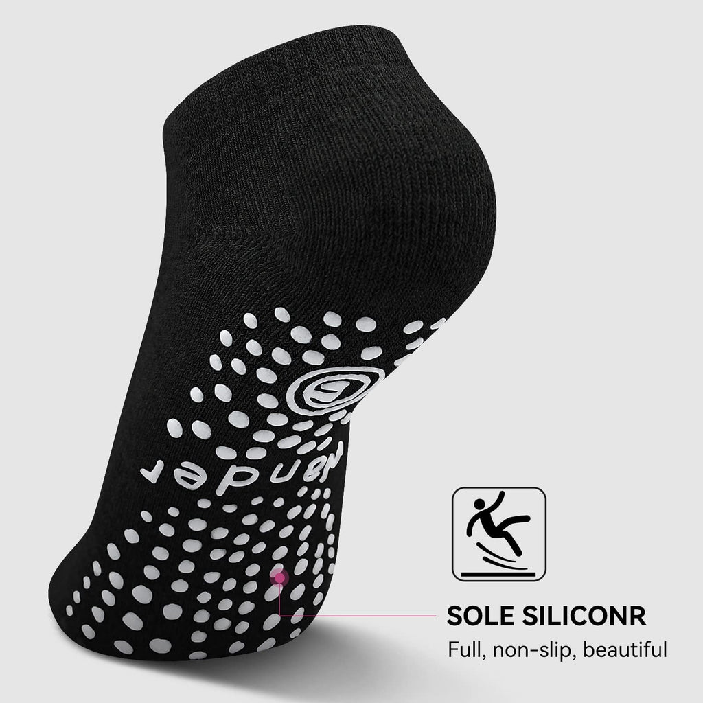 Yoga Socks Non Slip Skid Socks With Grips Pilates Ballet Barre Socks For Women