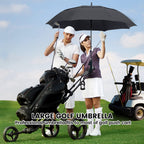 Zomake Large Golf Umbrella 54 Inch - Double Canopy Vented Golf Umbrellas For Rain Windproof Automatic Open Golf Push Cart Umbrel