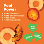 Rind Snacks | Orchard Blend | Persimmons, Apples & Peaches | Dried Fruit Superfood | Chewy Snack | All Natural | Fiber Rich | Vi