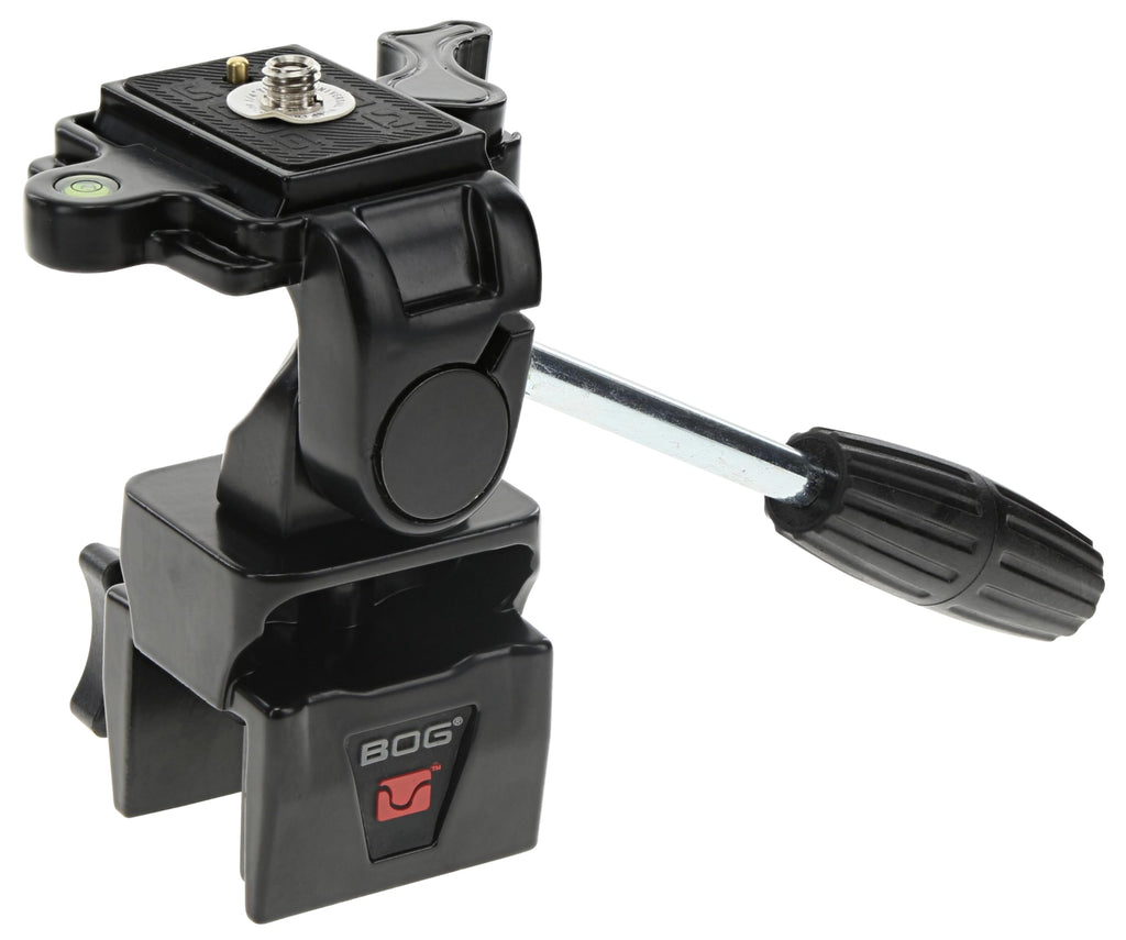 Bog Ssa, Spotting Scope Adaptor With Padded Car Window Clamp, Adjustable Pan / Tilt Tension Handle, Universal Accessory Plate At