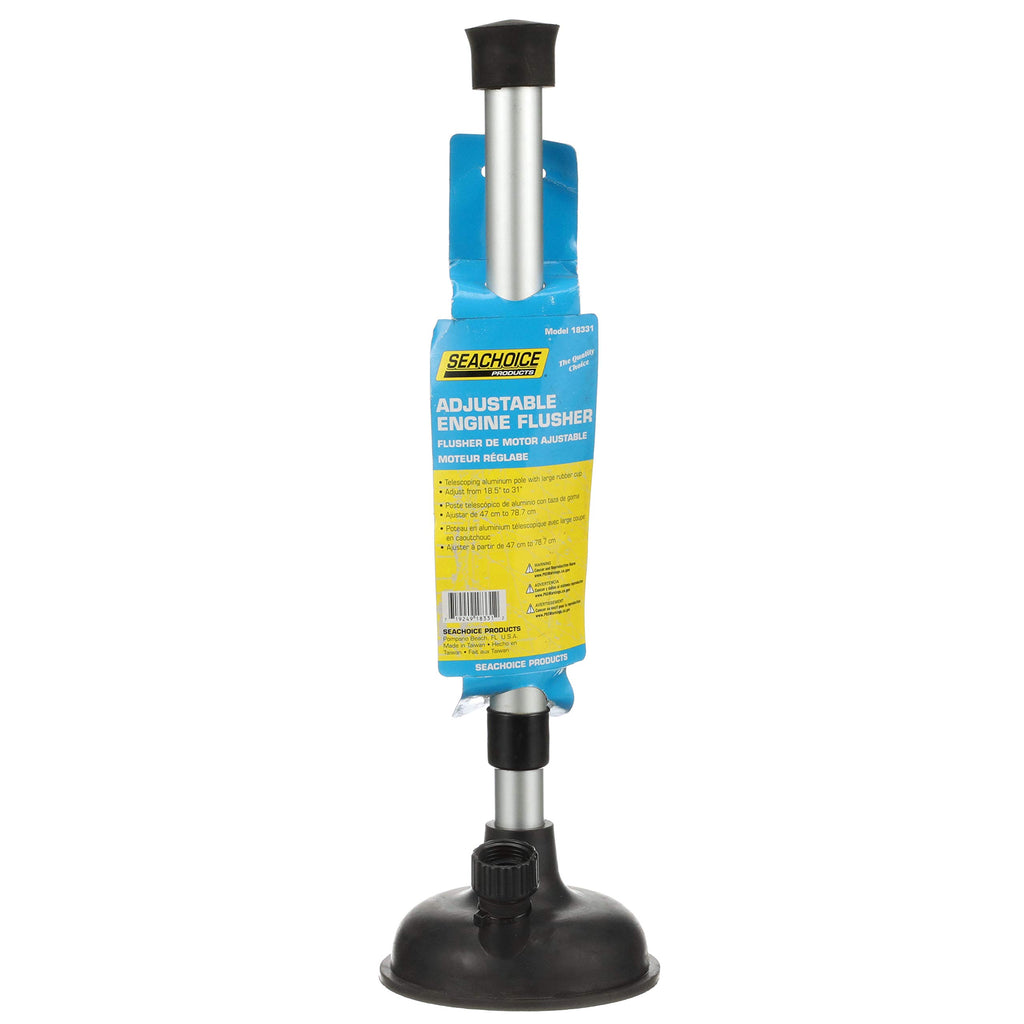 Seachoice 18331 Adjustable Inboard Engine Flusher With Telescoping Shaft - Perfect For Hard-To-Reach Motors