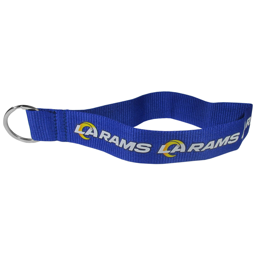 Nfl Los Angeles Rams Lanyard Key Chain, Blue
