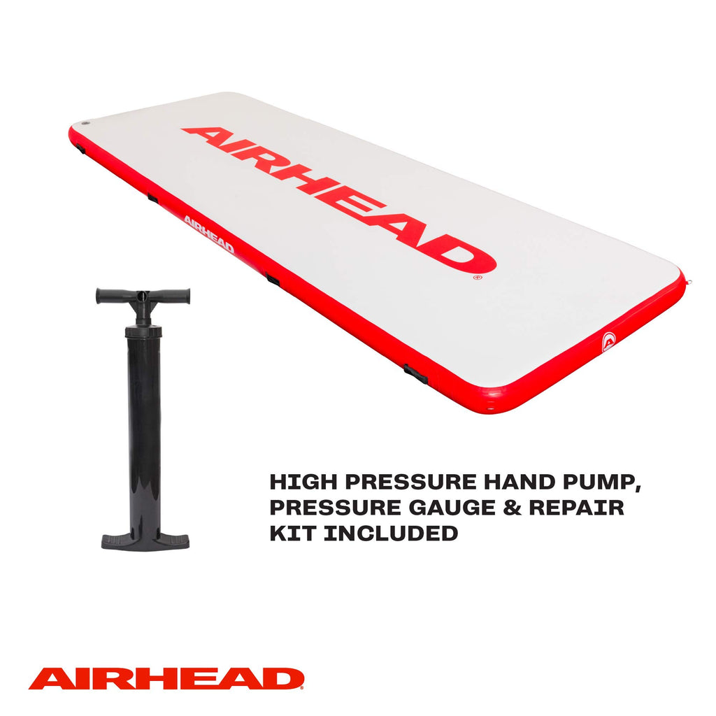Airhead Watermat Air Dock | Inflatable And Holds Over 2000 Pounds, 12 Person