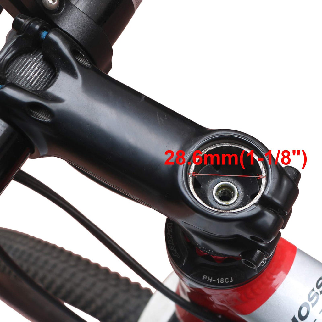 Ganopper Bicycle Headset Stem Top Cap Cover Bolt 1-1/8'' (28.6Mm) Aluminum Bike Handlebar Stem Spacer Mtb Headset Spacers
