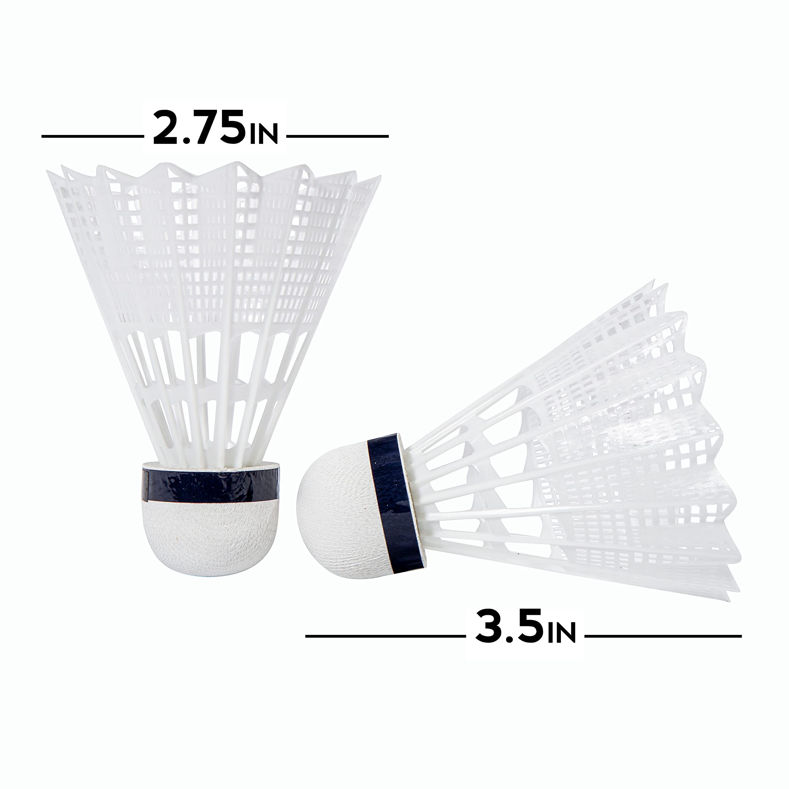 Franklin Sports 12 Pack Of Shuttlecocks