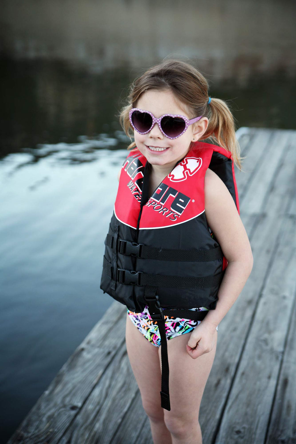 Child Life Jacket Vest For 30-50 Lbs. | Us Coast Guard Approved (Red, Child)