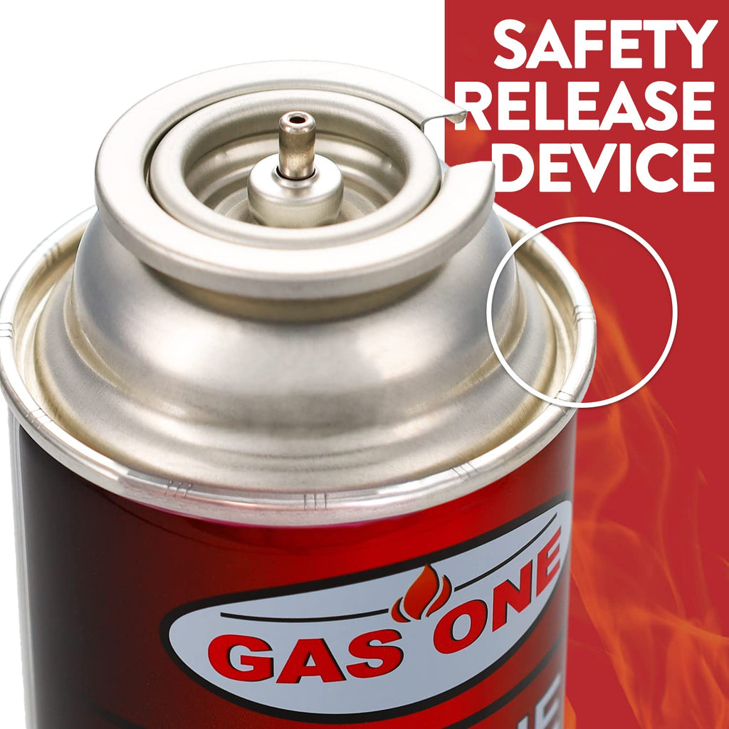 12 Butane Fuel Gasone Canisters For Portable Camping Stoves