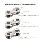 Oumers Bike Link Plier+Chain Breaker Splitter+6 Pairs Bicycle Missing Link, Chain Plier Quick Link Opener Remover Plier For 6/7/