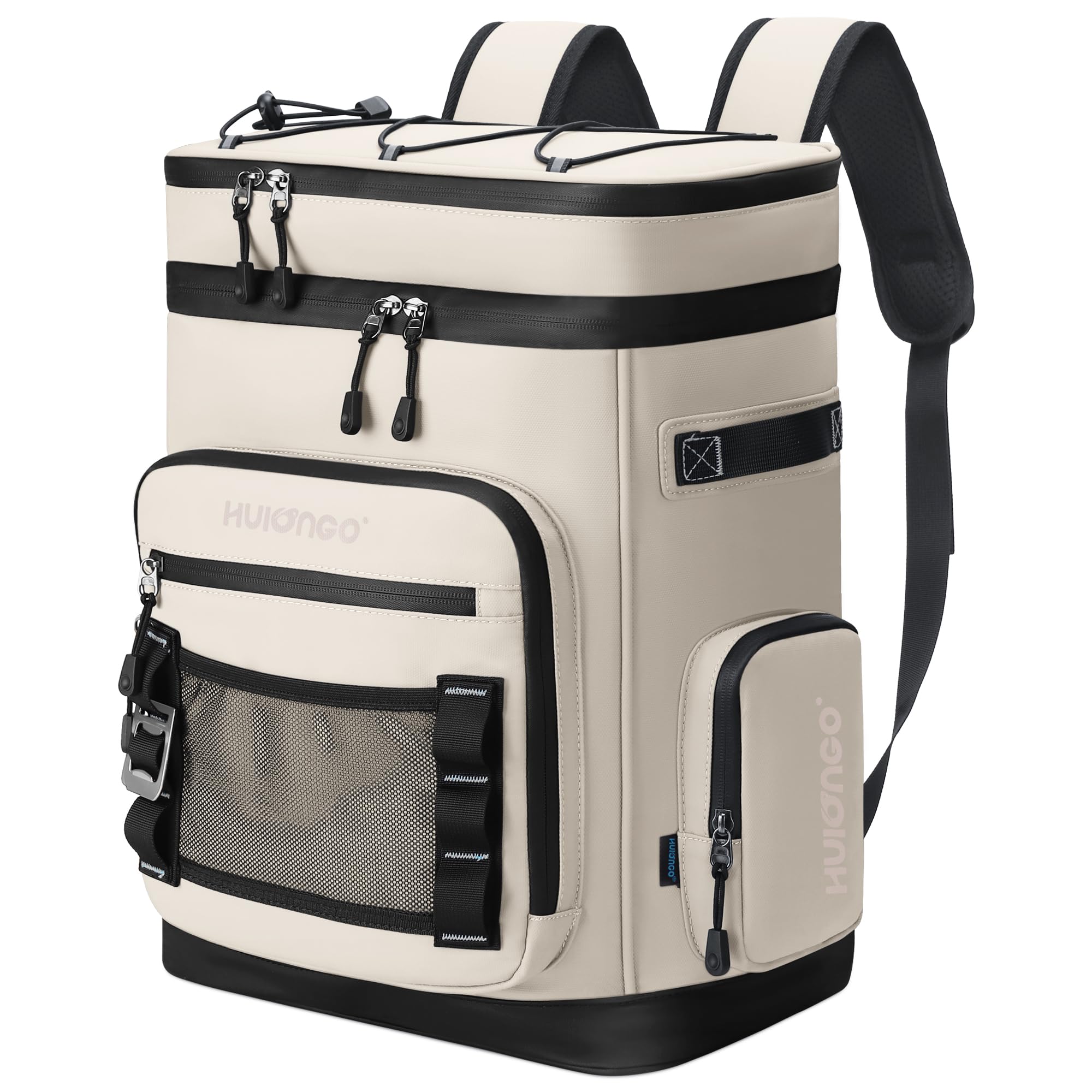 Hulongo Large Waterproof Insulated Cooler Backpack For Men & Women, Leak Proof Cooler Backpack For Camping, Beach, Fishing, Picn
