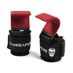Gymreapers Weight Lifting Hooks (Pair), Heavy Duty Power Wrist Straps Hand Grip Support For Deadlifts, Pull Ups, Shrugs - Gym Gl