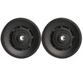 Topfinder 90Mm(3.54Inch) Universal Bearing Pulley Wheel For Cable Machine Gym Equipment Part Garage Door (2 Pcs)