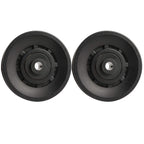 Topfinder 90Mm(3.54Inch) Universal Bearing Pulley Wheel For Cable Machine Gym Equipment Part Garage Door (2 Pcs)