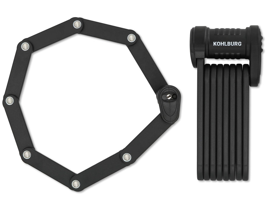 Kohlburg Security Folding Lock - 35 Foldable Bicycle Lock - High German Security Standard - Very Secure Folding Bike Lock - Spec