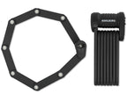 Kohlburg Security Folding Lock - 35 Foldable Bicycle Lock - High German Security Standard - Very Secure Folding Bike Lock - Spec