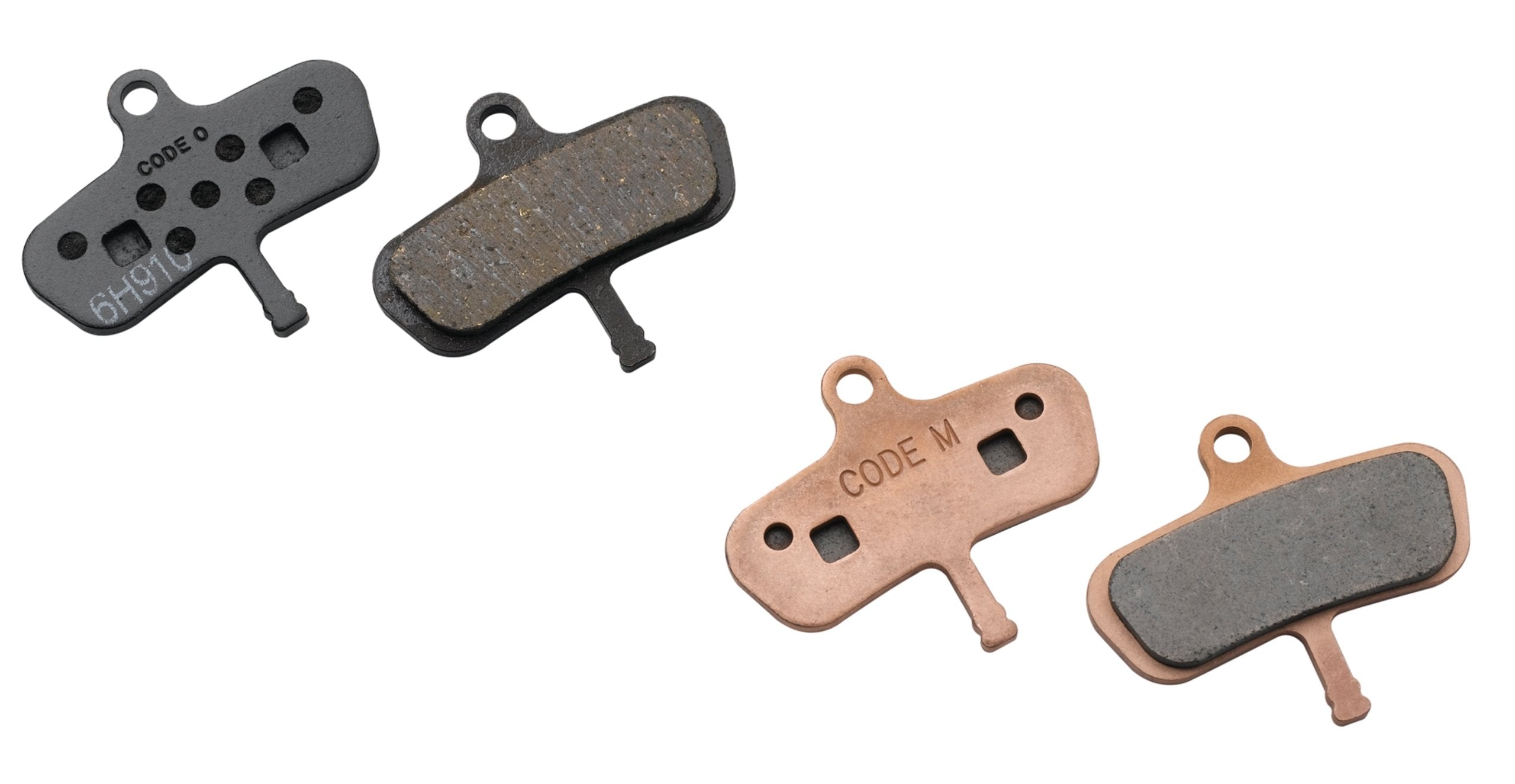 Avid Code Bicycle Disc Pads (Organic), Organisch, 07-'10