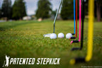 Stepkick Caddy By Bronwcyk - The World'S Premier Golf Club Stand. Watch Video. (Black)