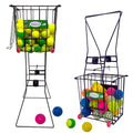 4th Improvements,Tennis Balls Hopper , Pickleball Hopper,75 Tennis Or 50 Picklel Capacity,Also As Ball Picker,Easy to Pick Up 30