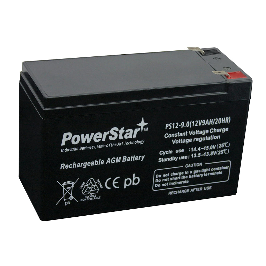 Powerstar-2Yr Warranty Battery For Razor E200 / E200S / E225 / E300 / E300S / E325 12V 9Ah