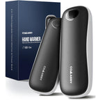 GOBOK Hand Warmers Rechargeable 2 Pack, Electric Handwarmers, Smart Heating UL Certified, 3-Settings,Portable Heater, Ultra Slim