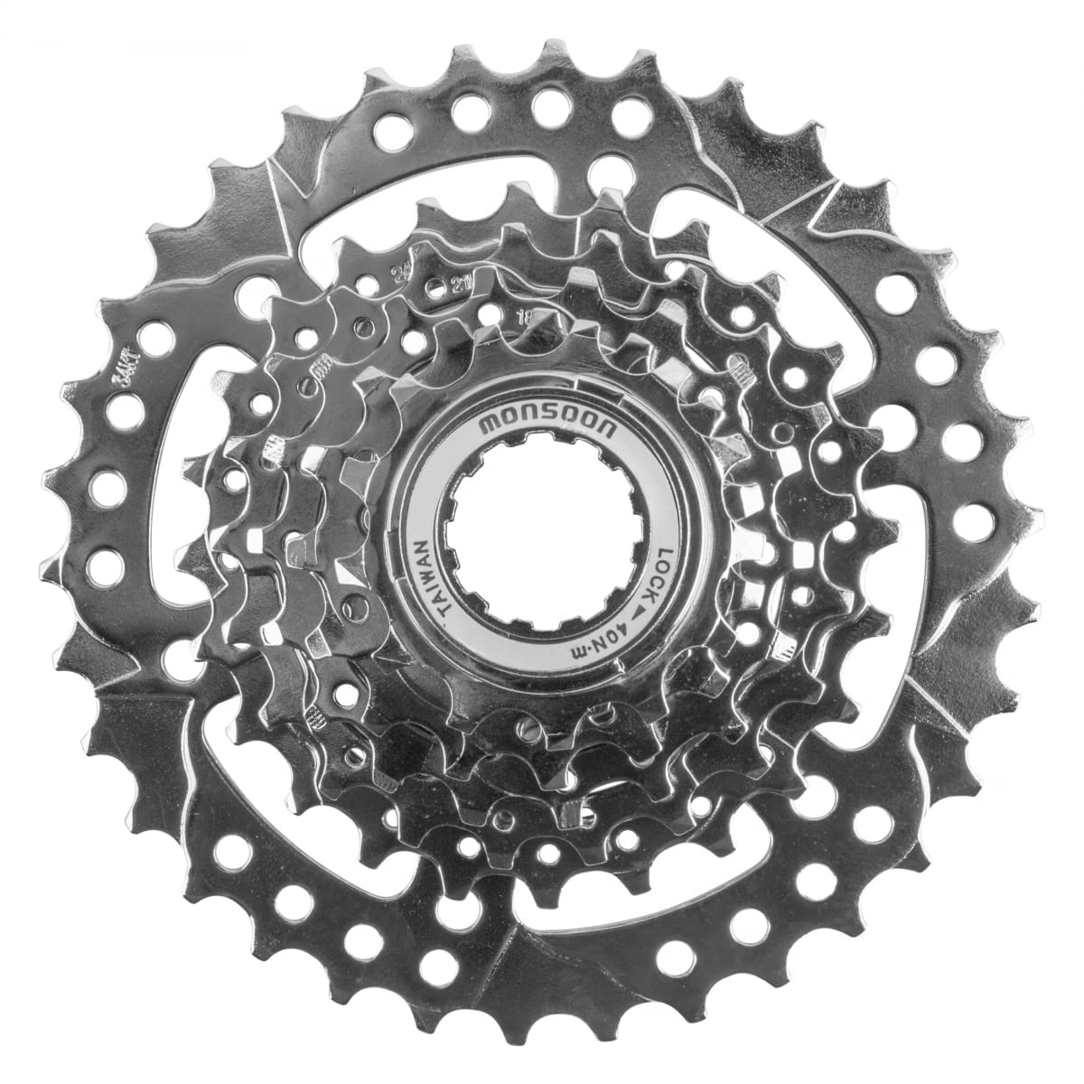 Sunlite Ebike 9Sp Freewheel 11-34T 9Sp Silver