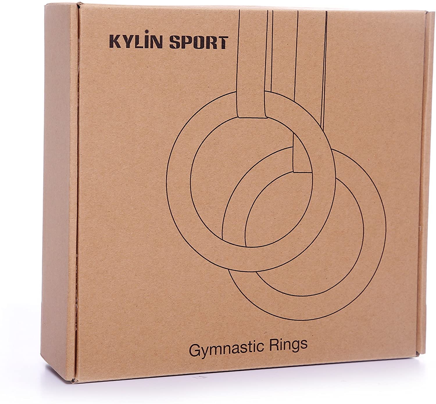 Kylin Sport Gymnastic Rings With Adjustable Straps Heavy Duty Exercise Gym Rings For Pull Ups And Dips,Cross-Training Workout,St