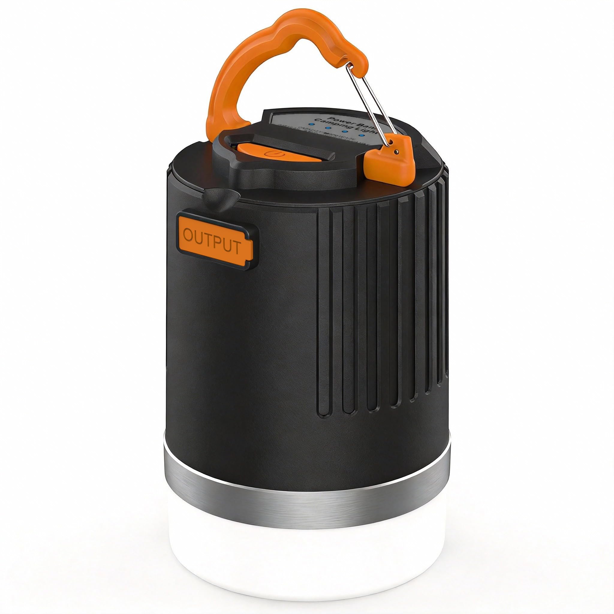 Camping Lantern for Power Outages IP65 Waterproof Camping Lights 10400mAh Portable USB-C Rechargeable 180H Ultra-Long Runtime Em