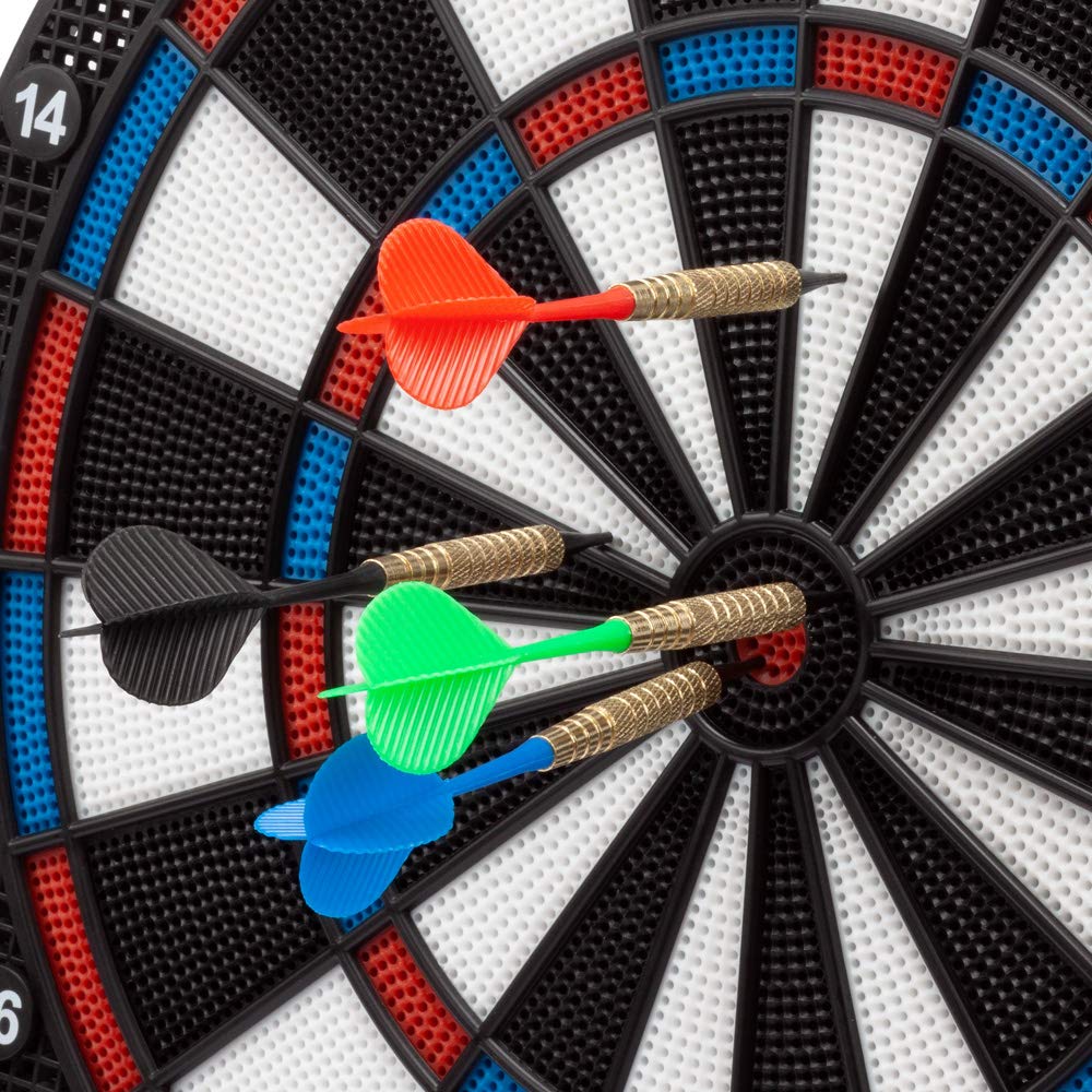 Gse 12 Pcs Soft Tip Darts, Bar Dart, Plastic Tip Darts For Electronic Dart Board. Plus 60 Free Dart Tips