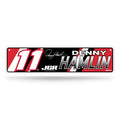 Rico Industries NASCAR Racing Denny Hamlin Metal Street Sign 4 x 15 Home D  cor - Bedroom - Office - Man Cave