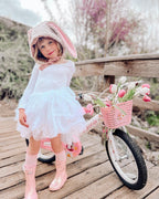 Joystar Little Daisy 12 Inch Kids Bike For 2 3 4 Years Girls Toddler Bike With Training Wheels Princess Kids Bicycle With Basket