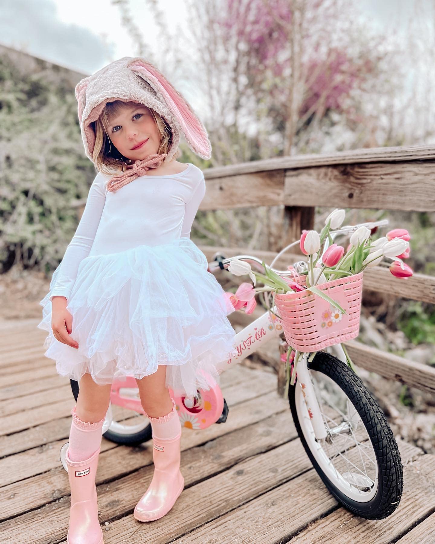 Joystar Little Daisy 12 Inch Kids Bike For 2 3 4 Years Girls Toddler Bike With Training Wheels Princess Kids Bicycle With Basket