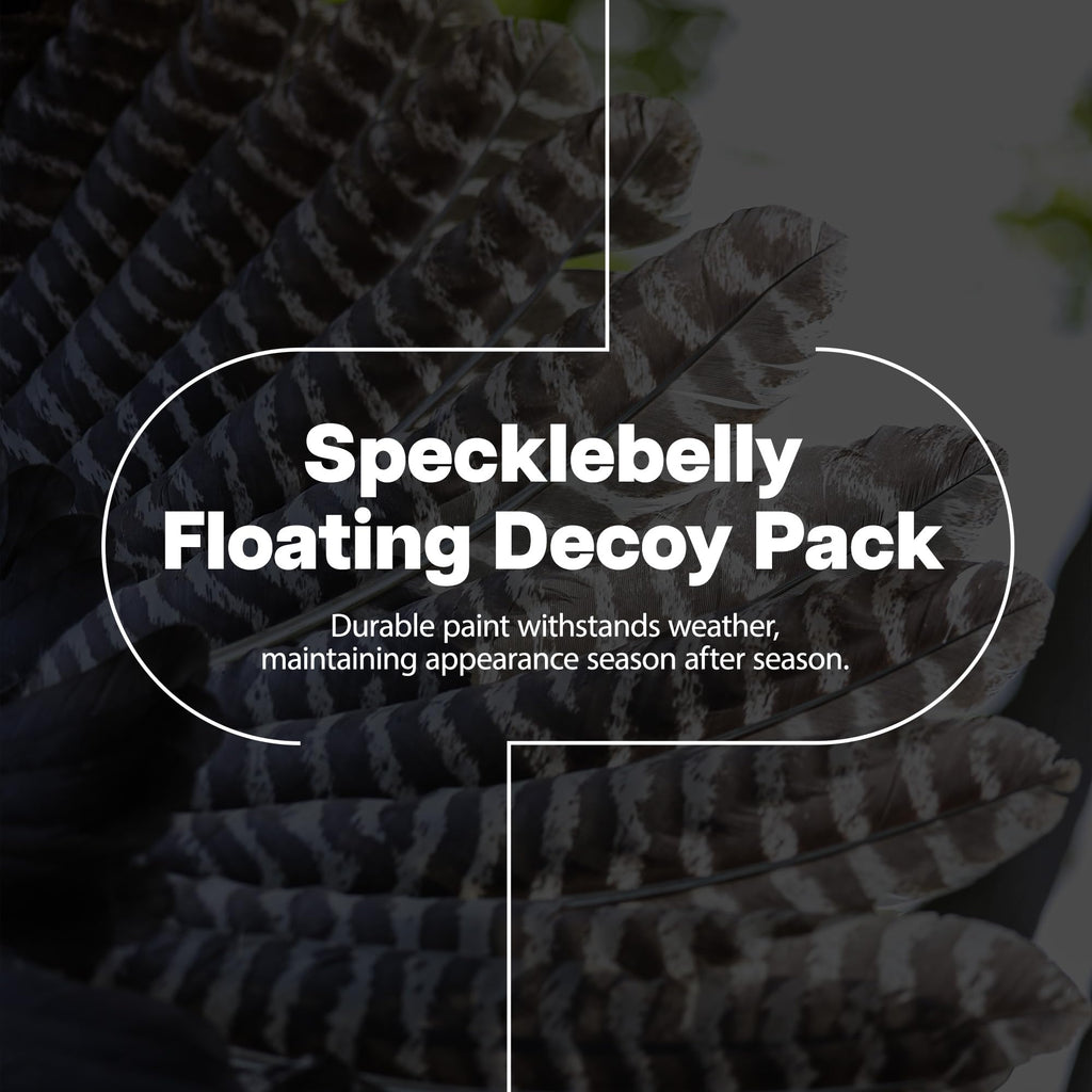 Avian-X Topflight Specklebelly Floating Goose Decoys With True To Life Postures For Hunting Use, Outdoor Sports, And Recreation
