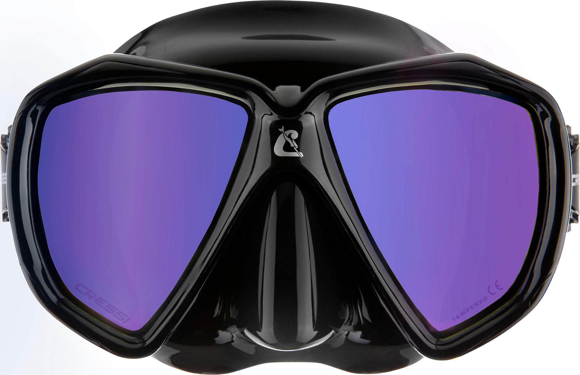 Cressi Liberty Duo, Yellow with Blue Reflection Lens
