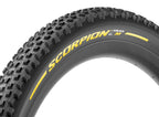 Pirelli Scorpion Trail M Mountain Bike Tire - 29 X 2.4, Tubeless Ready Clincher, Folding, Yellow, Prowall Mtb Casing