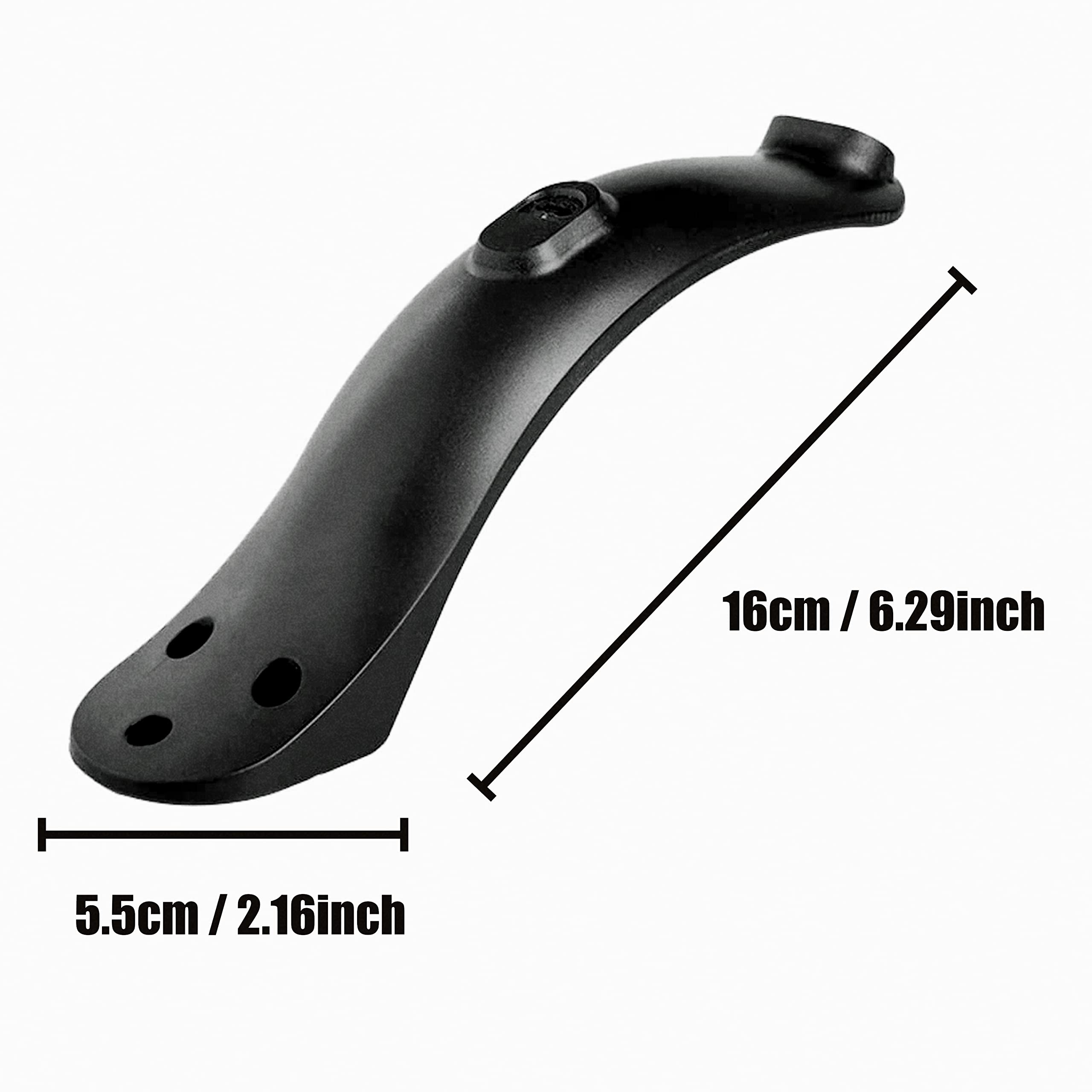 Yungeln Electric Scooter Fender Rear Mudguard Compatible With Xiaomi 1S M365 Pro Electric Scooter Rear Fender With Taillights Re