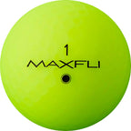 Maxfli Straightfli Matte Green Golf Balls