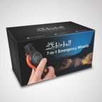 Binboll Emergency Survival Function Whistle, Outdoor Multifunctional Tool Safety Whistle With Lanyard, Ideal For Kayaking, Boati