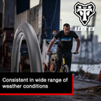 Wtb Thickslick Comp Dna Slick Urban Bike Tire, Double Rubber For Longevity, Commuter Tire With Slick Tread Design, Superior Trac