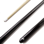 Mizerak ''Mizerak Shorty Cue (1 Piece), 40'''''', Natural And Black
