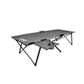 Coleman Pack-Away Camping Cot With Removable Side Table, Extra Wide Cot Fits Adults Up To 6Ft 6In Or 300Lbs, Carry Bag Included