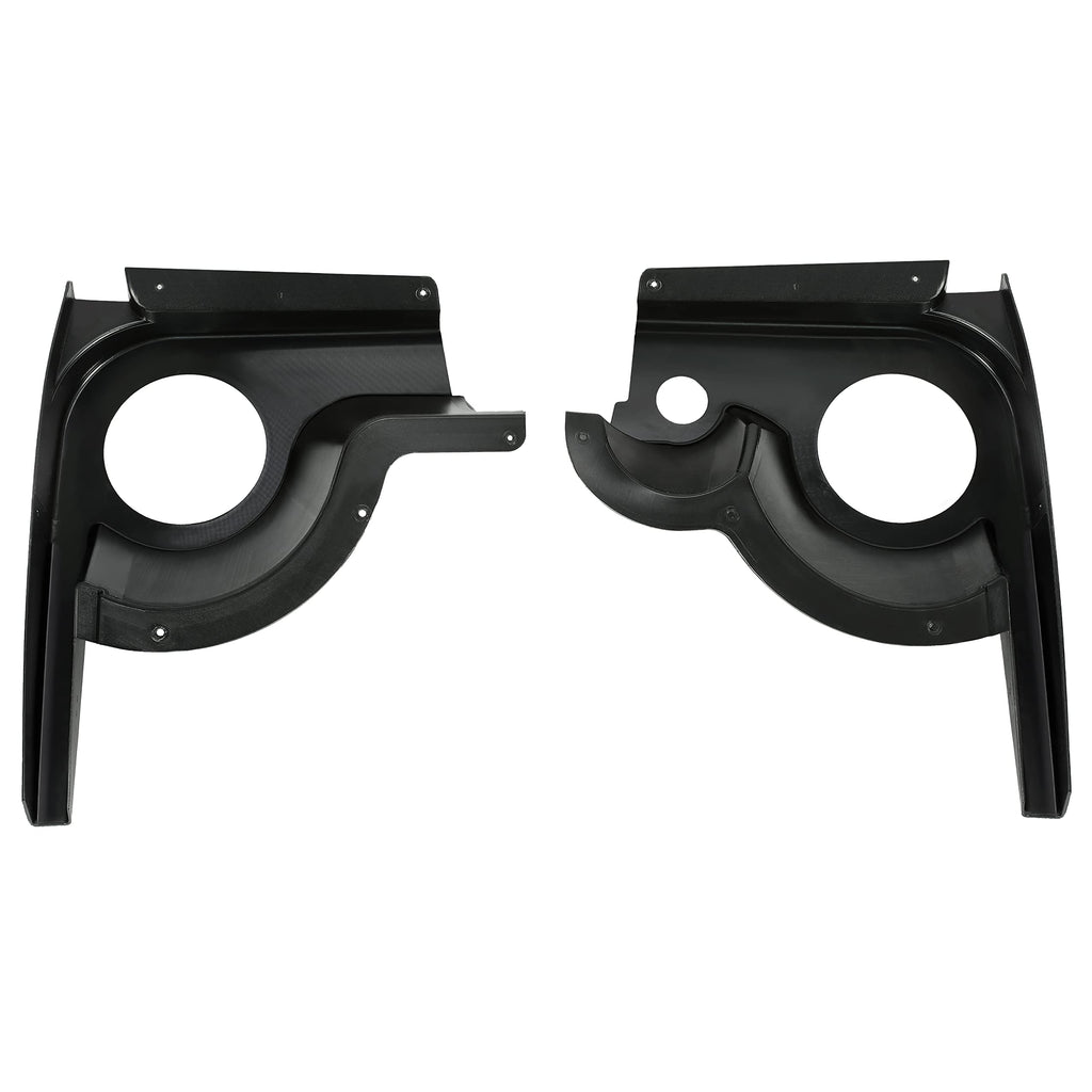 Hecasa Golf Cart Speaker Pod Kit Compatible With 1994+ Ezgo Txt Replacement For 627153 Plastic Black