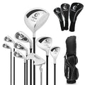 GYMAX Complete Golf Club Set for Women, 14 PCS Right Hand Golf Set with #1 Driver & #3 Fairway & #4 Hybrid & #6/#7/#8/#9/#P Iron