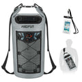 Piscifun Waterproof Backpack 10L 20L 30L 40L Floating Backpack with Waterproof Phone Case for Water Sports Fishing Boating Kayak