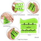 Hand Grip Strengthener Kit With Finger Exerciser, Finger Stretchers, Adjustable Hand Gripper And Exercise Rings, Strength Traine