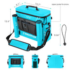 Kayak Cooler Seat Back Cooler Bag - Portable Ice Chest For Kayaking, Beach, Camping Or Lunch